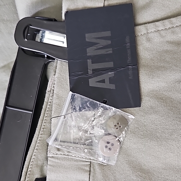 nwt sz 0 green ATM cropped pants $295 aw9121-rc - Picture 5 of 8